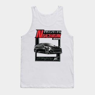 hyundai genesis 2.0 coupe black Tank Top